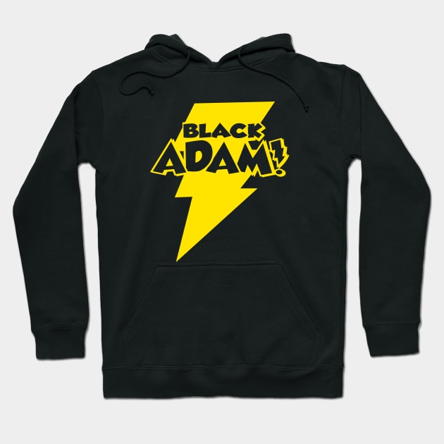 BLACK ADAM - 1 Color GOLD Hoodie by ROBZILLA